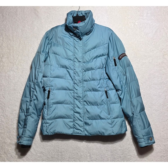Bogner Fire + Ice Jackets & Blazers - Bogner Fire + Ice Women's Blue Down Puffer Ski Jacket Size 6 Small